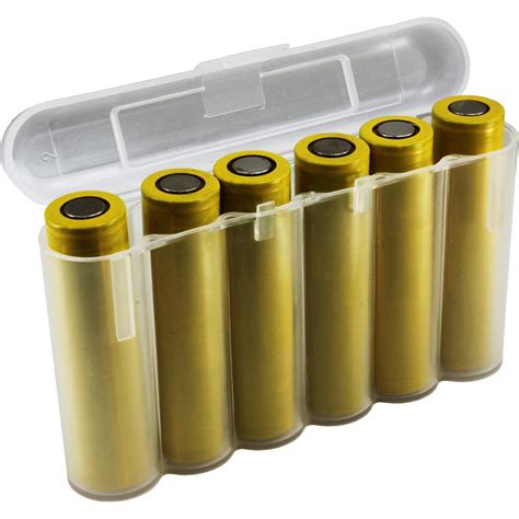 metal 18650 battery enclosure multiple|18650 protective case holder storage.